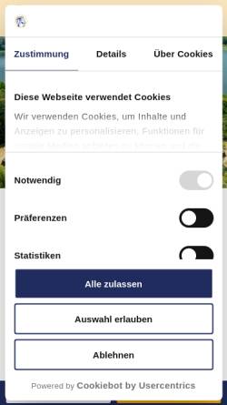 Vorschau der mobilen Webseite www.doellnsee.de, Hotel Döllnsee