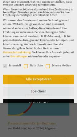 Vorschau der mobilen Webseite saskia-ludwig.de, Ludwig, Saskia (MdL)