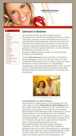 Vorschau der mobilen Webseite www.zahnarzt-gojnic.de, Zahnarzt Dr. Gojnic