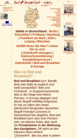 Bed and Breakfast-Ring