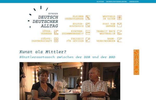 Vorschau von www.geschichte-doku.de, Kunst als Mittler? Künstleraustausch zwischen der DDR und der BRD. - PentAlpha Verlag für Kunst und Medien gGmbH