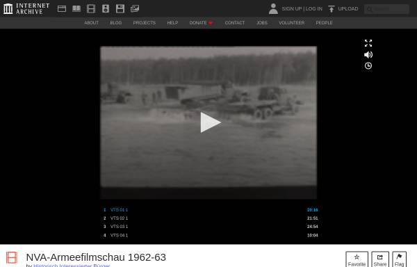 Vorschau von archive.org, NVA-Armeefilmschau 1962-63