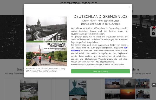 Vorschau von www.deutsche-grenze.de, Die Grenze - Ein deutsches Bauwerk