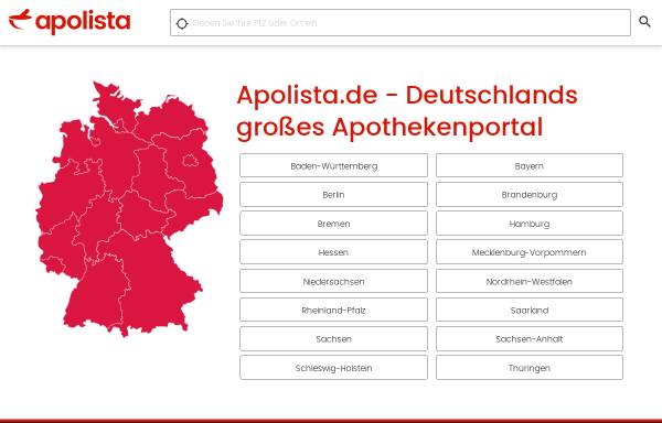 Vorschau von www.apolista.de, Apolista