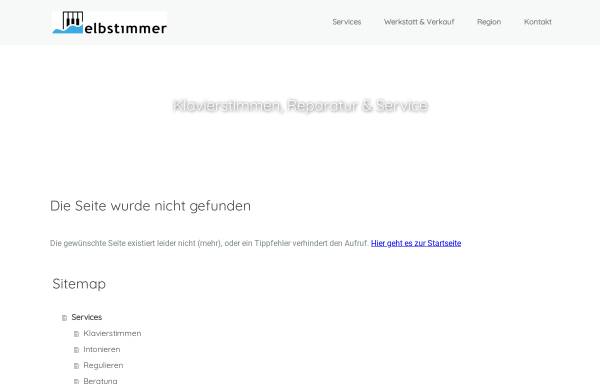Vorschau von klavierstimmer.hamburg, Ratgeber Klavierunterricht