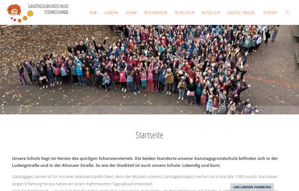 Vorschau von www.schule-sternschanze.de, Ganztagsgrundschule Sternschanze