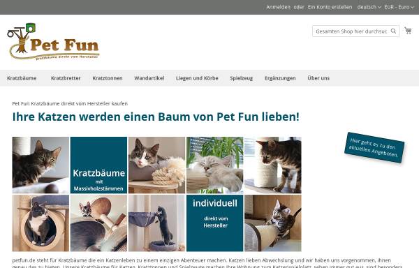 Vorschau von www.petfun.de, PetFun
