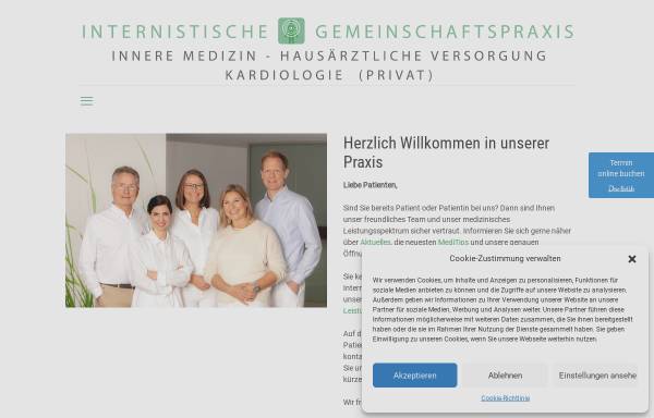 Vorschau von www.beyersdorf-held.de, Beyersdorf, Dr. med. H.-J. und Held, Dr. med. Gerhard
