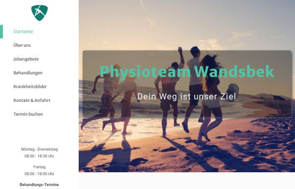 Vorschau von www.physio-wandsbek-gartenstadt.de, MBB Physio-Wandsbek GmbH & Co. KG