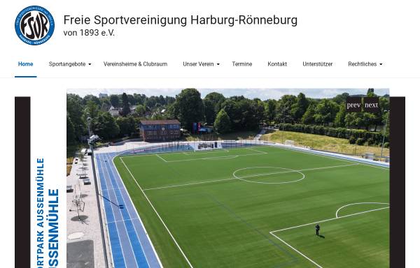Vorschau von fsvharburg-roenneburg.de, Freie Sportvereinigung Harburg-Rönneburg von 1893 e.V.