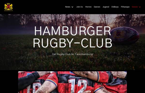Vorschau von www.hrc-rugby.de, Hamburger Rugby-Club von 1950 e.V.