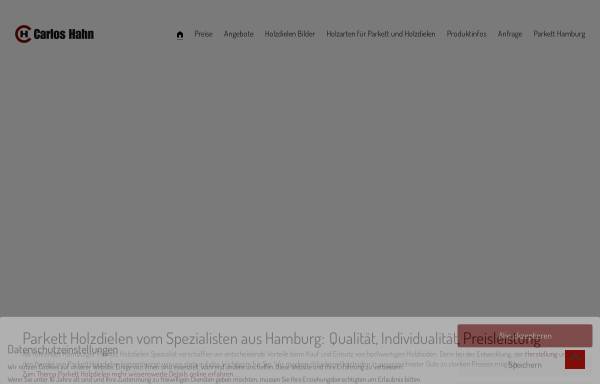 Vorschau von www.holzdielen-klassiker.com, Carlos Hahn Parkett Holzdielen