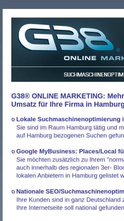 Vorschau der mobilen Webseite www.g38.de, G 38