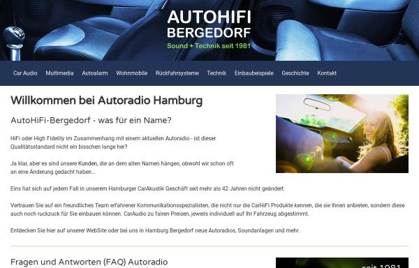 Vorschau von autohifi-bergedorf.de, AutoHiFi-Bergedorf Thomas Sacks GmbH