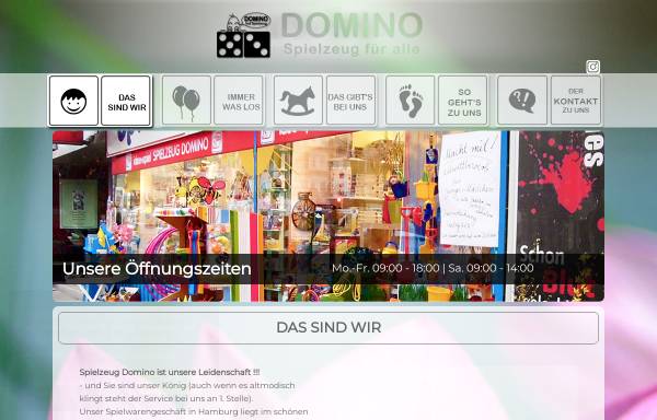 Vorschau von domino-spielzeug.de, Domino Spielzeug für alle