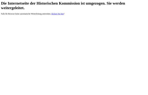 Vorschau von www.historische-kommission-fuer-hessen.de, Historische Kommission für Hessen