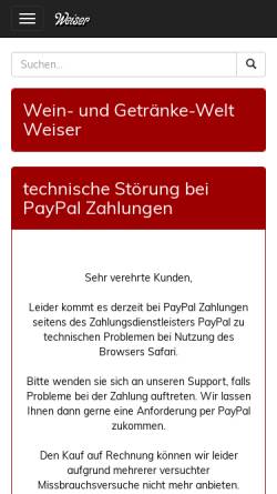 Wein- und Getränke-Welt Weiser