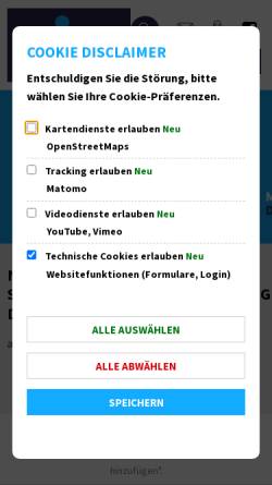 Vorschau der mobilen Webseite www.dieburg.de, Stadt Dieburg