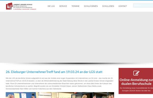 Vorschau von www.lgs-dieburg.de, Landrat-Gruber-Schule