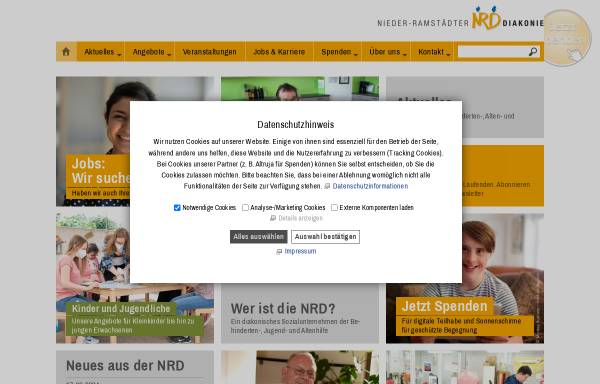 Vorschau von www.behindertenhilfe-dieburg.de, Behindertenhilfe Dieburg und Umgebung e.V.