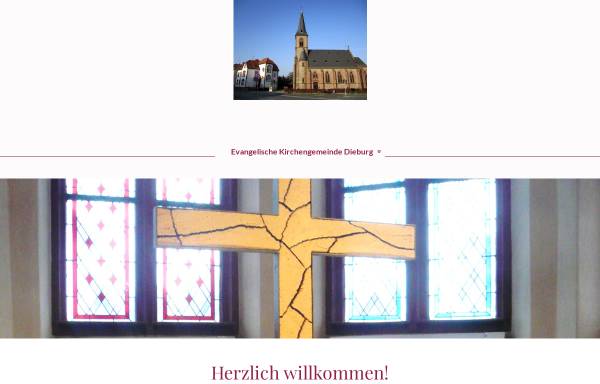 Vorschau von www.evangelischekirchengemeindedieburg.de, Evangelische Kirchengemeinde