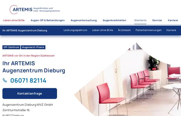 Vorschau von www.augenzentrum-dieburg.de, Augenärztliche Gemeinschaftspraxis