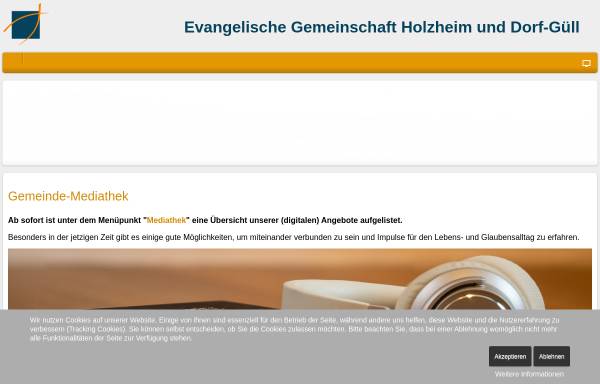 Vorschau von www.gemeinschaft-holzheim.de, Evangelische Gemeinschaft Holzheim/Dorf-Güll e.V.