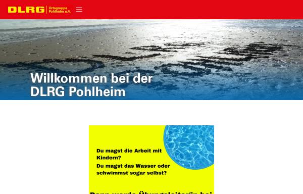 Vorschau von pohlheim.dlrg.de, DLRG Ortsgruppe Pohlheim e.V.