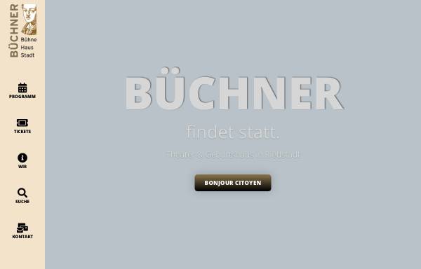 Vorschau von www.buechnerbuehne.de, BüchnerBühne