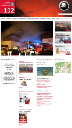 Vorschau der mobilen Webseite www.feuerwehren-schenklengsfeld.de, Freiwillige Feuerwehren Schenklengsfeld