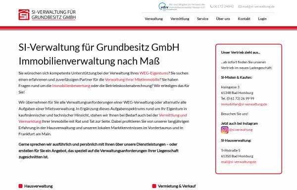 SI - Verwaltung für Grundbesitz GmbH