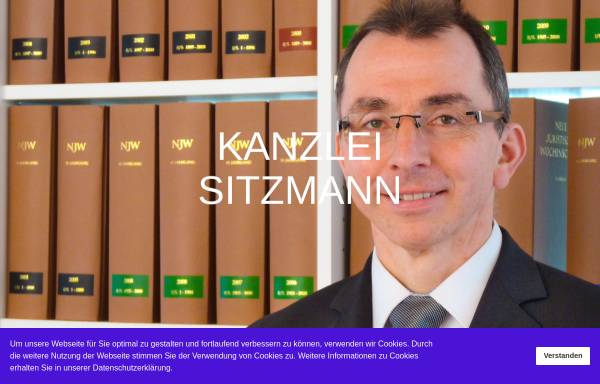 Vorschau von www.anwaltskanzlei-sitzmann.de, Anwaltskanzlei Sitzmann