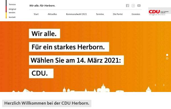 Vorschau von www.cdu-herborn.de, CDU Stadtverband
