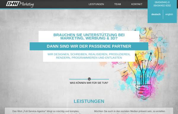 Vorschau von ihw-marketing.eu, IHW-Marketing GmbH