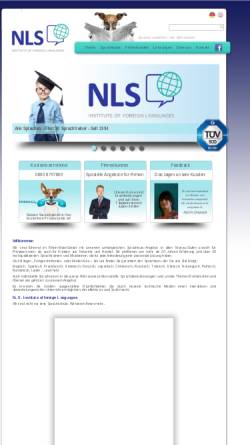 Vorschau der mobilen Webseite www.nls-institute.com, TNLS The New Language School