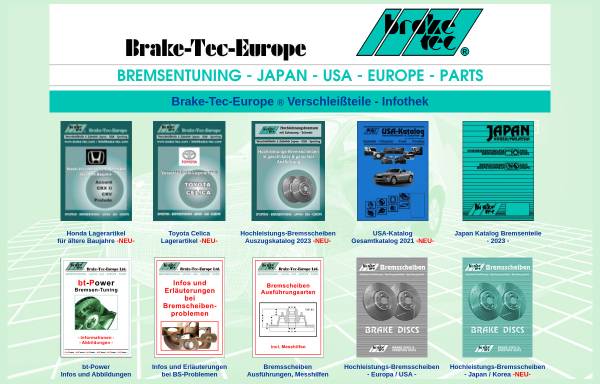 Vorschau von www.brake-tec.com, Brake-Tec-Europe Ltd.