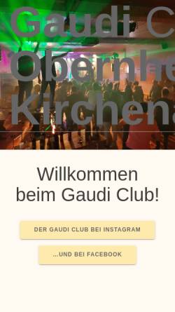 Vorschau der mobilen Webseite gaudi-club.de, Gaudi-Club 1977 Ober-Ohmen e.V.