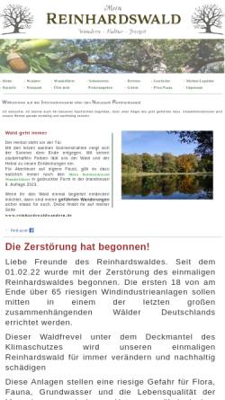 Vorschau der mobilen Webseite www.mein-reinhardswald.de, Mein Reinhardswald