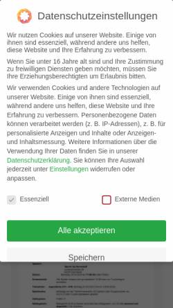 Vorschau der mobilen Webseite hessen.dsqv.de, Hessischer Squash Verband e.V.