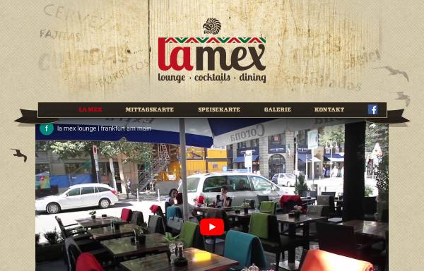 Vorschau von lamex-lounge.de, La Mex
