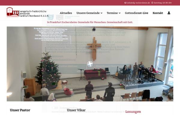 Vorschau von www.efg-frankfurt-nordwest.de, Evangelisch-Freikirchliche Gemeinde Frankfurt-Nordwest