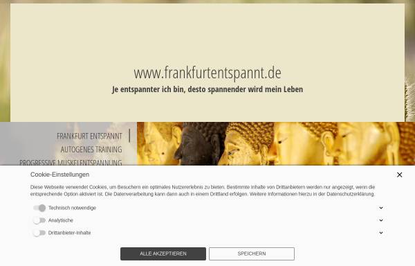Vorschau von www.frankfurtentspannt.de, Charmaine Weller, Entspannungspädagogin