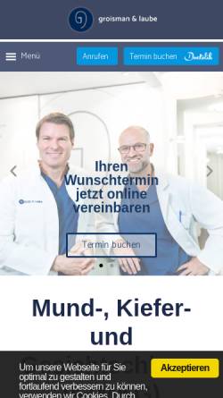 Vorschau der mobilen Webseite www.main-gesicht.de, Main Gesicht