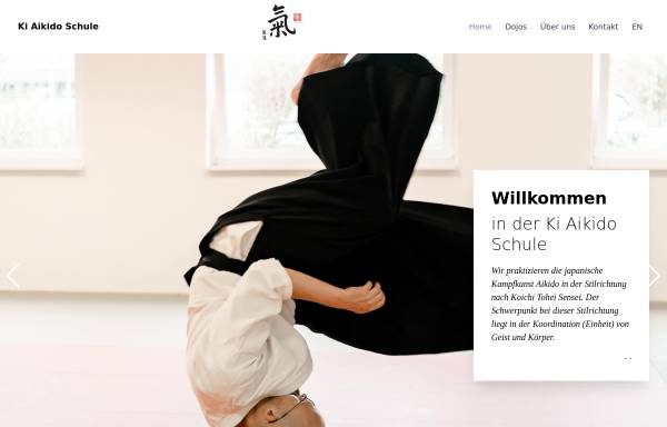 Vorschau von www.kiaikido.de, The Ki School of Aikido n.e.V.