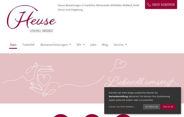 Vorschau von www.heuse-gruppe.de, Heuse-Gruppe GmbH