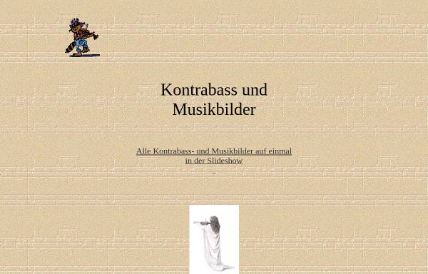 Vorschau von www.eva-art.de, Kontrabass- und Musikbilder