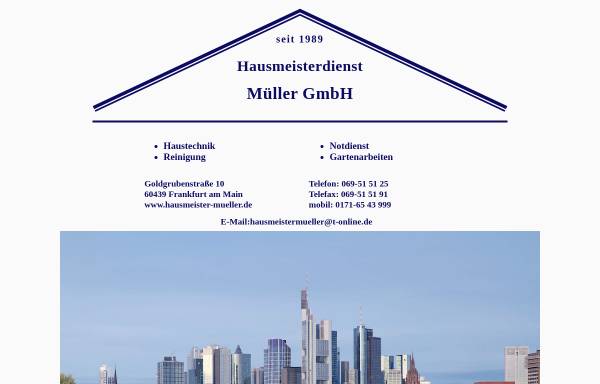 Hausmeisterdienst Müller GmbH
