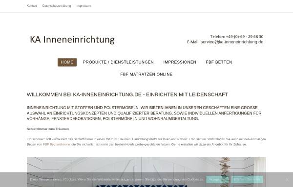Vorschau von www.ka-inneneinrichtung.de, Offtake GmbH