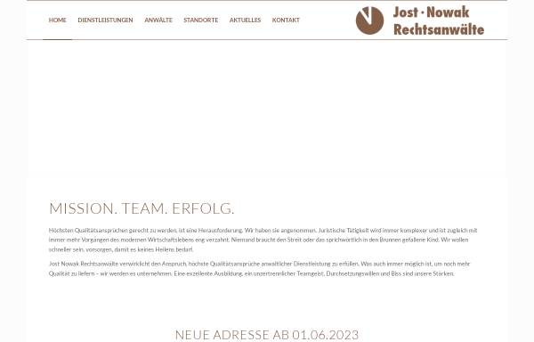 Vorschau von www.jruc.de, Jost Roth Collegen