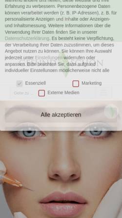 Vorschau der mobilen Webseite kosmetikstudio-wiesbaden.de, Gesund & Schön - Martina Böttcher